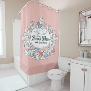Rideaux De Douche Blanche Neige et les sept nains La Foi de tous