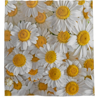 Rideaux De Douche Blancs : Beau Arrière - plan Floral