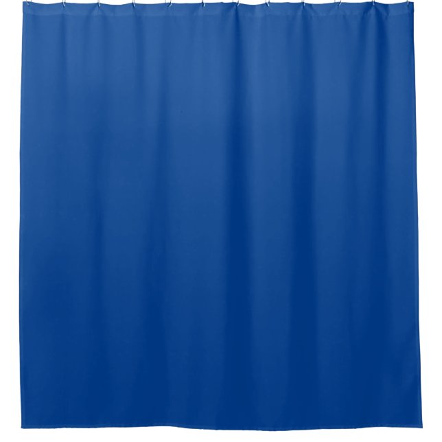 Rideaux De Douche Bleu Duché, Bleu Plat, Bleu Gris, (Devant)