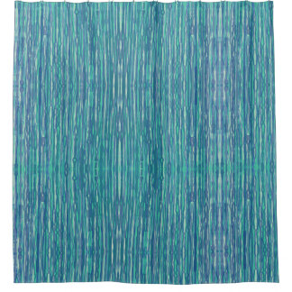 Rideaux De Douche Bleu et turquoise