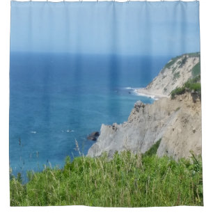 Rideaux De Douche Block Island Bluffs - Block Island, Rhode Island
