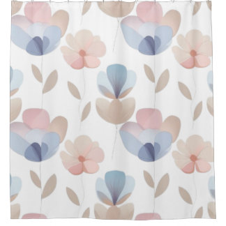 Rideaux De Douche Blooms en cascade