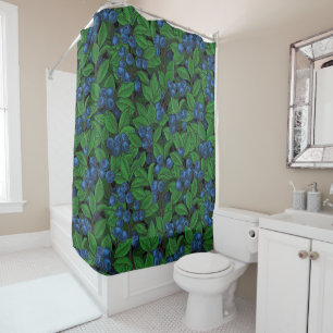 Rideaux De Douche Blueberry