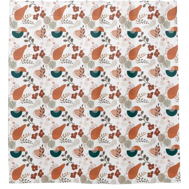 Rideaux De Douche BOHO Motif esthétique A10 (Devant)