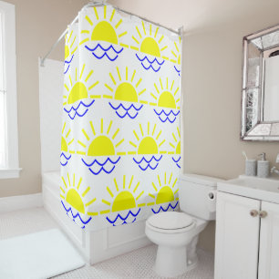 Rideaux De Douche Boho Sun