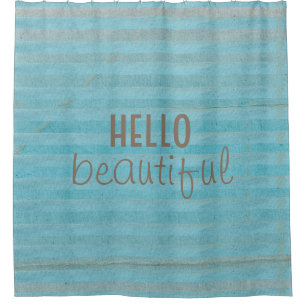 Rideaux De Douche Bonjour Belle Chic Chic Et Design Tendance À Rayur