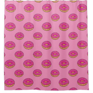 Rideaux De Douche Bouillie de fraises avec des arrosages