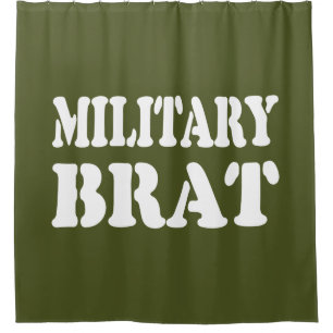 RIDEAUX DE DOUCHE BRAT MILITAIRE