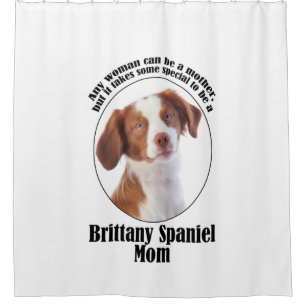 Rideaux De Douche Brittany Spaniel Maman