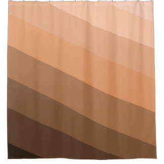 Rideaux De Douche Brun, Tan, et beige