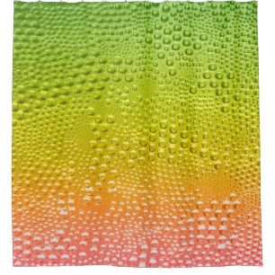 Rideaux De Douche Bulle d'eau colorée Gredient