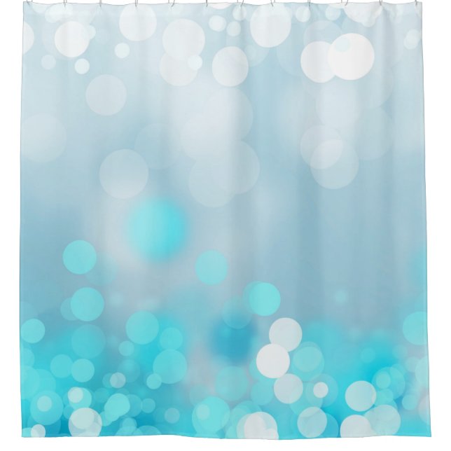 Rideaux De Douche Bulles d'Aqua (Devant)