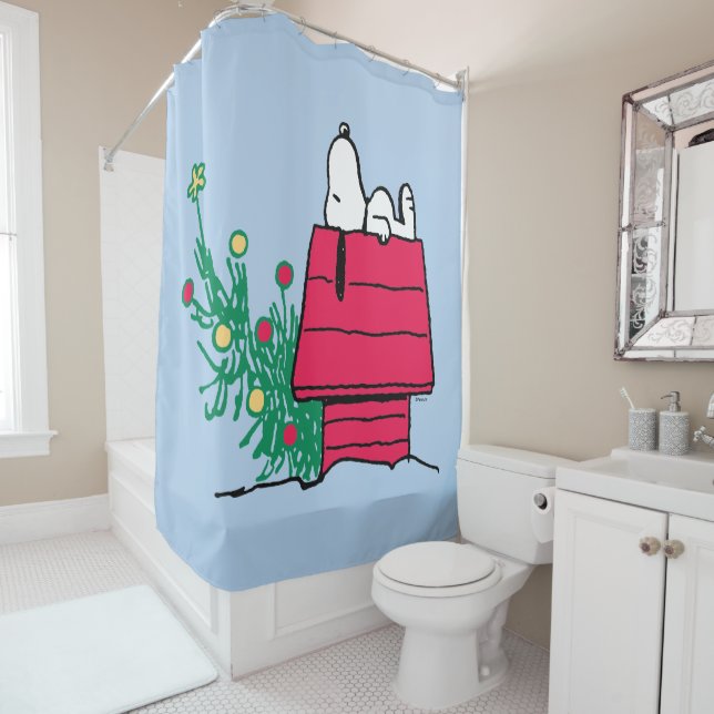 Rideaux De Douche cacahuètes | Être festif (En situation)