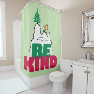 Rideaux De Douche cacahuètes Snoopy & Woodstock Be Kind