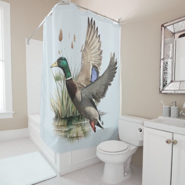 Rideaux De Douche Canard (En situation)