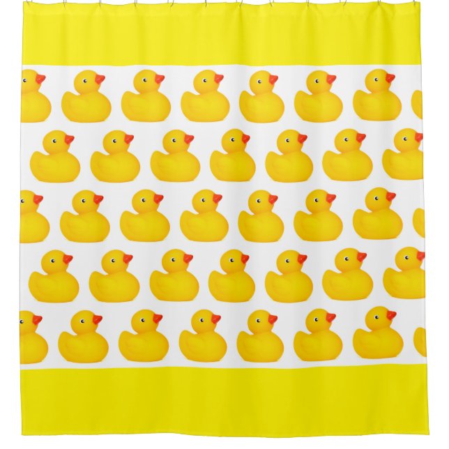 Rideaux De Douche Canard en caoutchouc Canards canards de luxe ridea (Devant)
