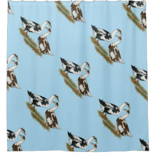 Rideaux De Douche Canards Ancona Pair