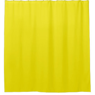 Rideaux De Douche Canari clair solide jaune
