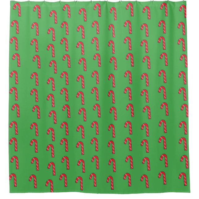Rideaux De Douche Candy Cane (Devant)