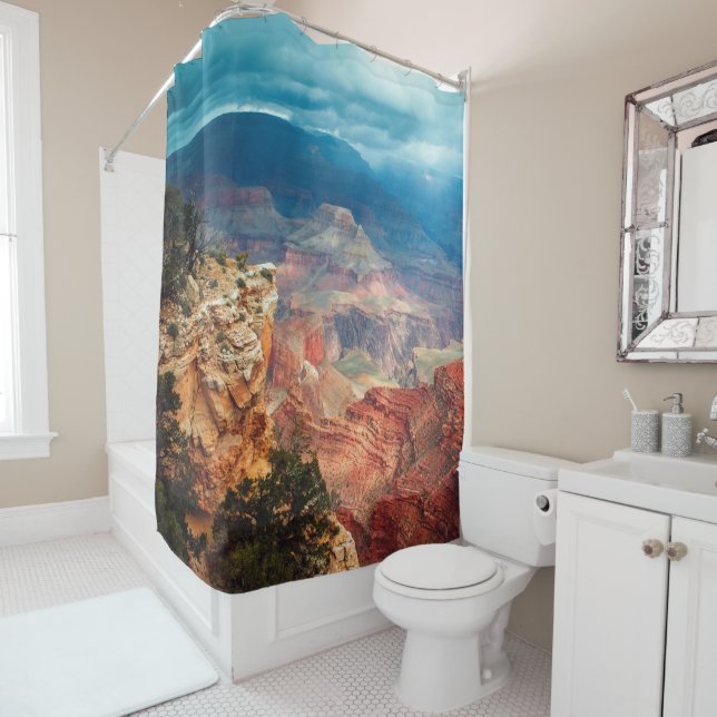 Rideaux De Douche Canyon grand, Arizona, Etats-Unis (En situation)