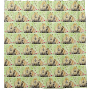 Rideaux De Douche Capybara