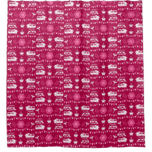Rideaux De Douche Caravan Camping Maison Décor