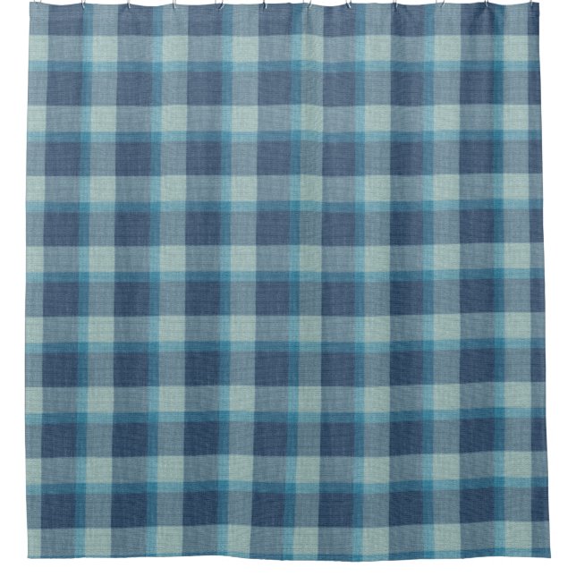Rideaux De Douche Carbrey Tartan Plaid Showertime (Devant)