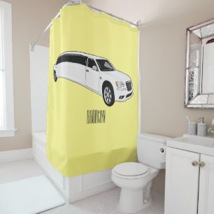 Rideaux De Douche Caricature limousine