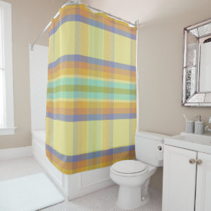 Rideaux De Douche Carreaux Tropicaux HTS