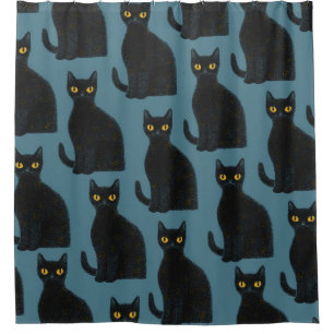 RIDEAUX DE DOUCHE CATS EYE SHOWER CURTAGE