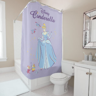 Rideaux De Douche Cendrillon Bibbidi, Bobbidi, Boo