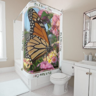 Rideaux De Douche C'est un jour nouveau