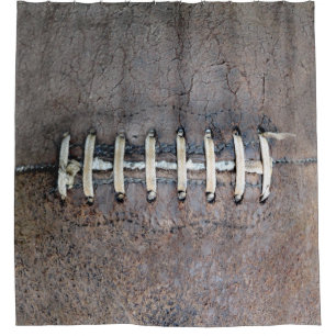 Rideaux De Douche Chaînes de football horizontales