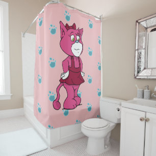 Rideaux De Douche Chats Boomi