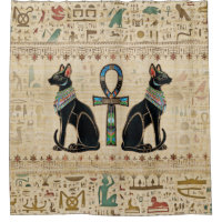 Chats égyptiens et croix de cheville