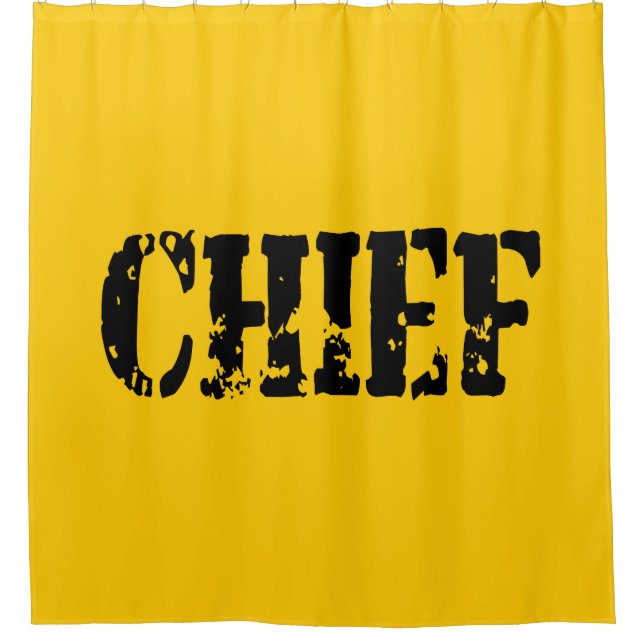 RIDEAUX DE DOUCHE CHEF (Devant)
