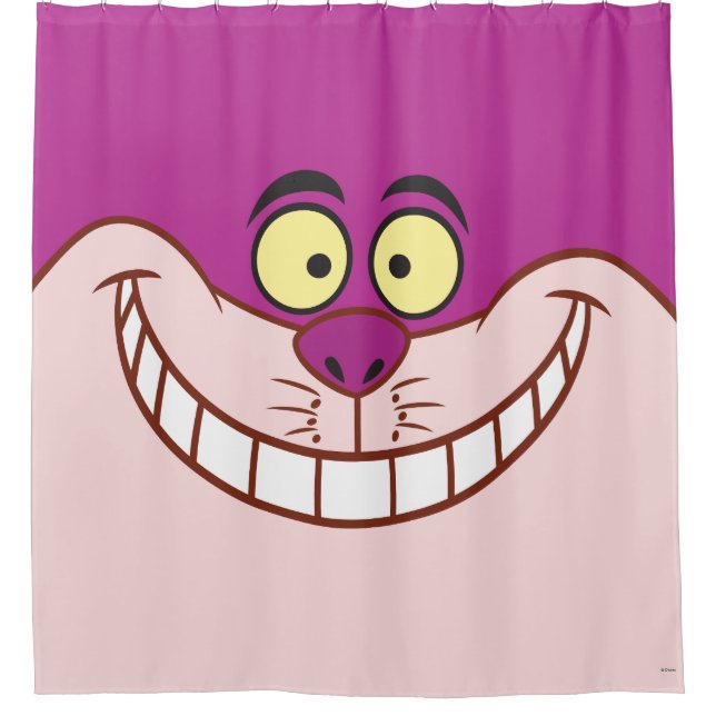 Rideaux De Douche Cheshire Cat Face (Devant)