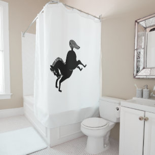Rideaux De Douche Cheval de course