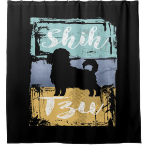 Rideaux De Douche Chih Tzu Tee - Chien Shih Tzu Vintage