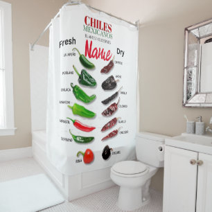 Rideaux De Douche Chiles Fresh and Dry Thunder_Cove