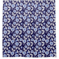 Chinoiserie Blue and White Floral Hampton Willow