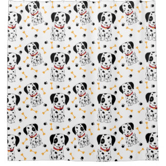Rideaux De Douche Chiots dalmate