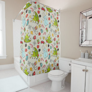 Rideaux De Douche Christmas Wonderland Fun