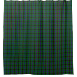 Rideaux De Douche Clan Davidson Classic écossais Tartan