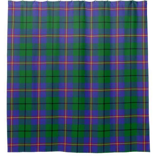 Rideaux De Douche Clan écossais Carmichael Tartan Plaid (Devant)