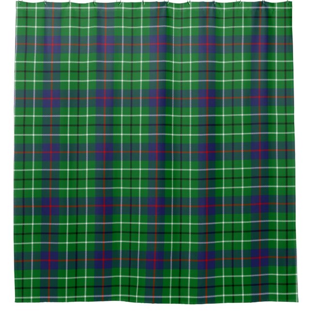 Rideaux De Douche Clan écossais Duncan Tartan Plaid (Devant)