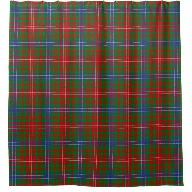 Rideaux De Douche Clan écossais Wilson Tartan Plaid (Devant)