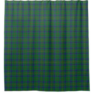 Rideaux De Douche Clan Kennedy Scottish Heritage Tartan