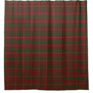 Rideaux De Douche Clan MacKinnon Scottish Heritage Tartan
