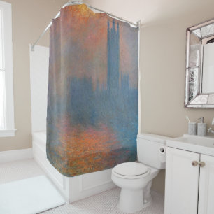Rideaux De Douche Claude Monet - Chambres du Parlement Londres